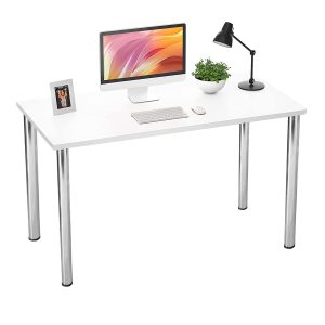 Glossy Finish White Reading Table